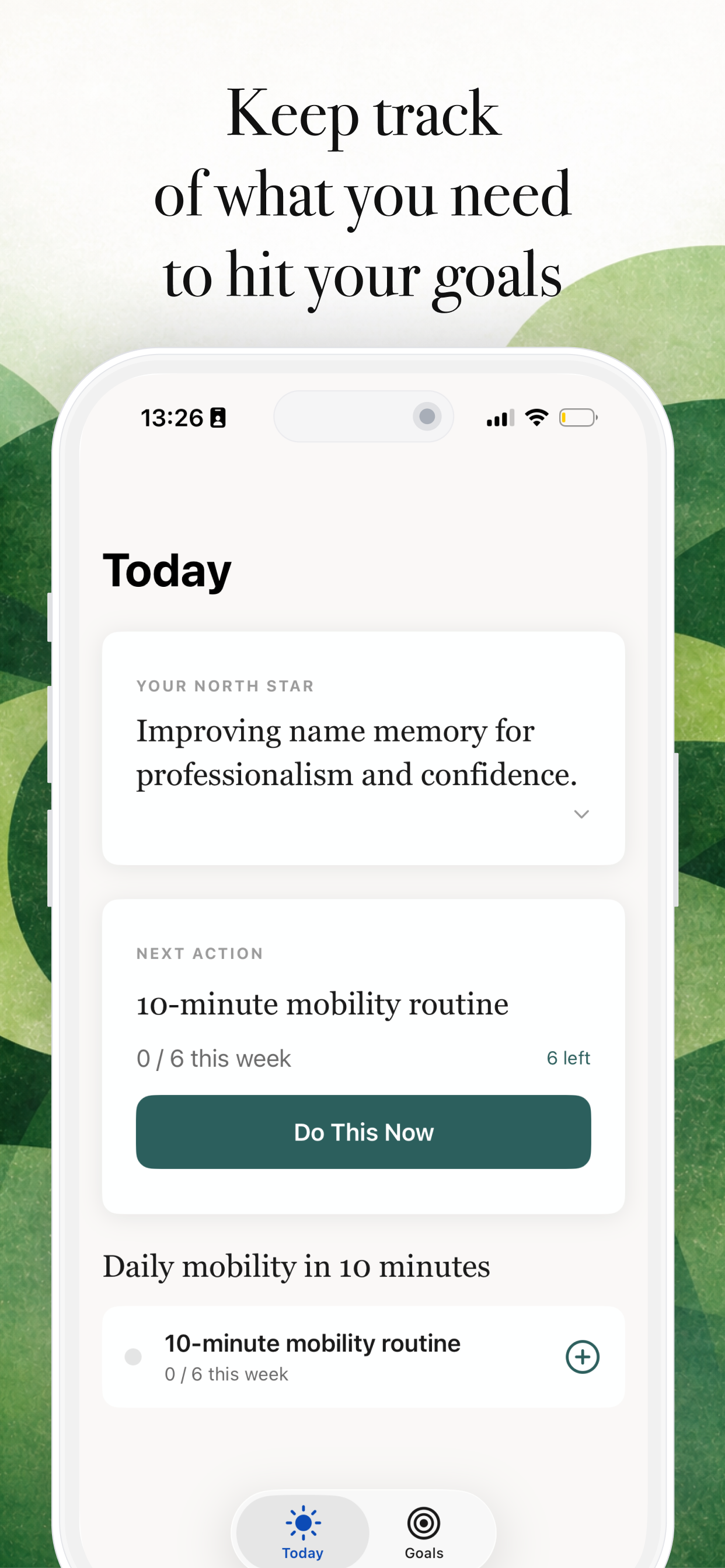Outgrow app screenshot