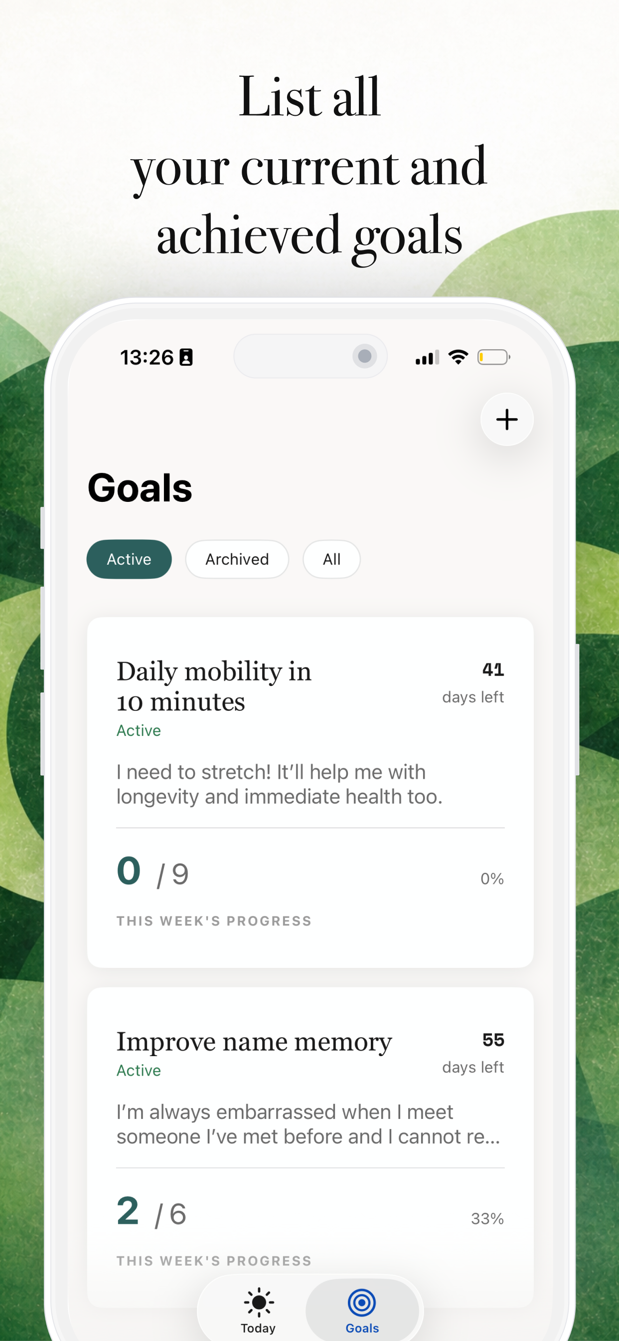 Outgrow app screenshot